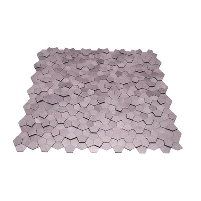 Zelfklevende mozaïektegel Pentagon 3D Roze - productfoto 2