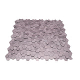 Zelfklevend Mozaïekpaneel | Pentagon 3D Roze | 28,2×28,2 cm | Metaal