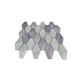 Zelfklevende Mozaïektegels Metaal | Picket Grijs | 30×30 cm | Keuken, Bad & WC