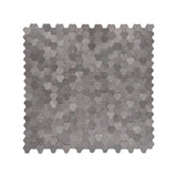 Zelfklevend Mozaïekpaneel | Driepas 3D Antraciet | 30,5×29,6 cm | Metaal