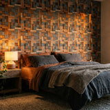 Lava Mix houten wandpaneel