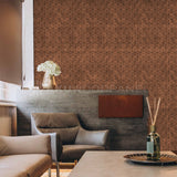 Decopanel Lobelia - Smoked Brown - 60cmx60cm