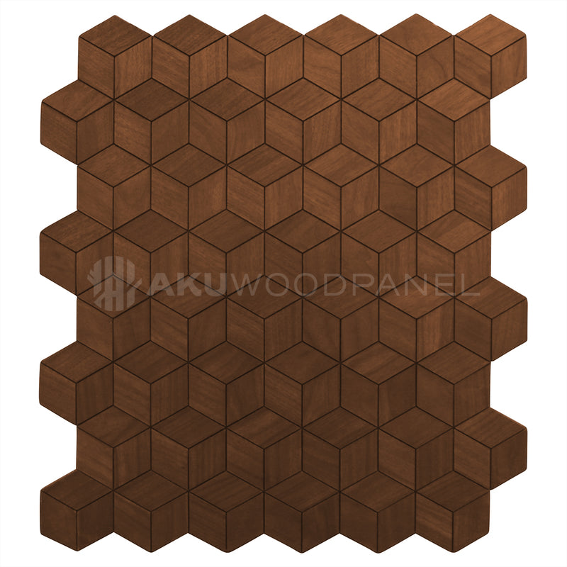 Decopanel Lobelia - Smoked Brown - 60cmx60cm