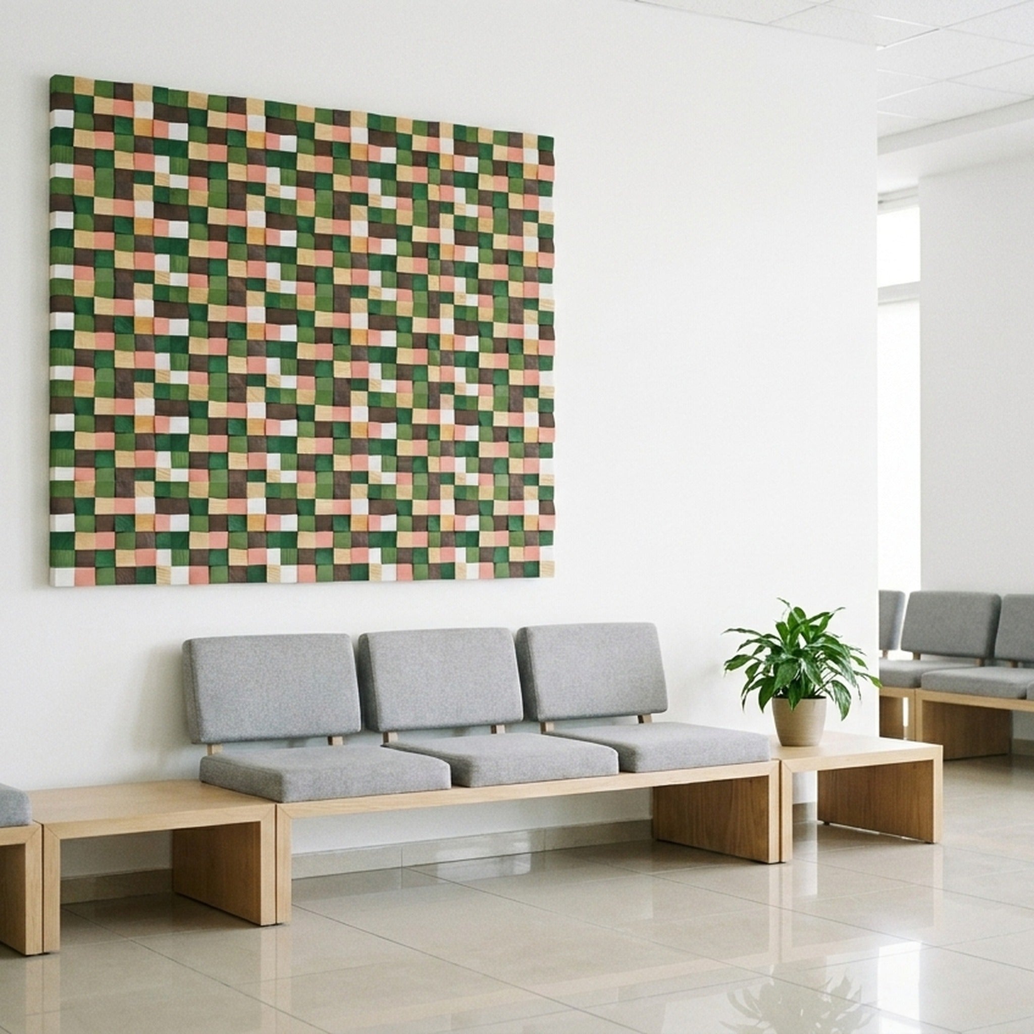 Rich Pine houten wandpaneel