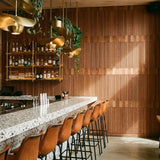 Rosewood XL houten wandpaneel