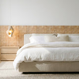 Rubberwood houten wandpaneel
