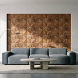 Slim Walnoot houten wandpaneel