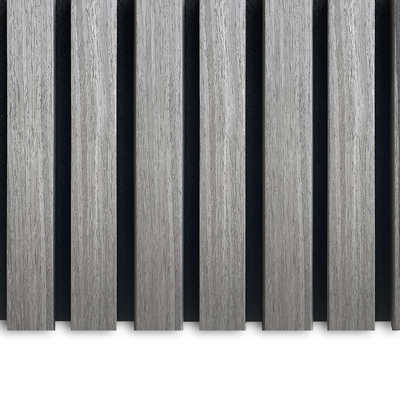AkuPanel Grijs Walnoot-Hout | 300cmx60cm | 3-zijdig écht houtfineer