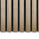 AkuPanel Naturel Eiken Hout | 300cm x 60cm | 1-zijdig écht houtfineer