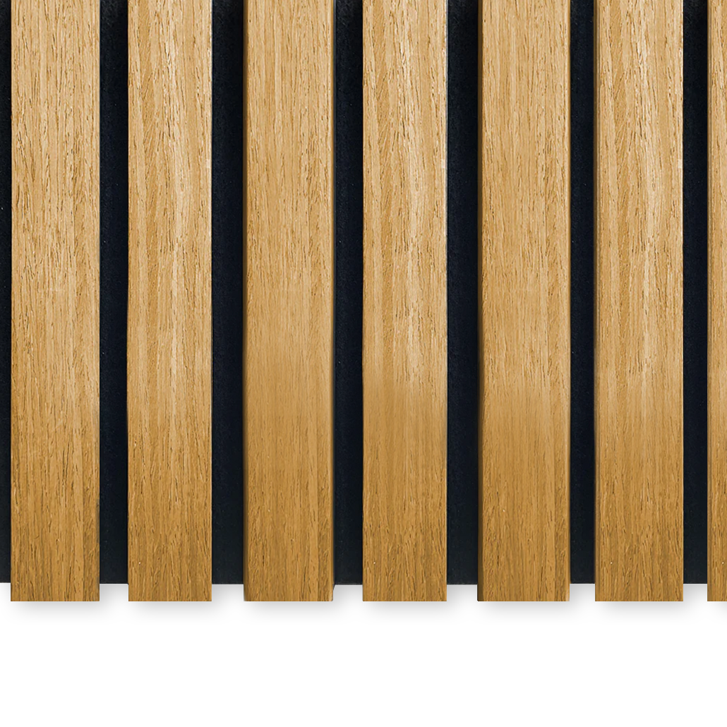 AkuPanel Rustiek Eiken-Hout | 300cmx60cm | 3-zijdig écht houtfineer