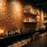 Walnoot Velvet houten wandpaneel
