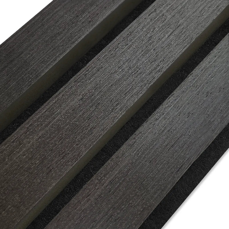 Sample | AkuPanel Zwart Eiken | 1-zijdig écht houtfineer