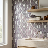 Picket Mauve - badkamer sfeerfoto