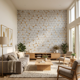 Driehoek Goud - woonkamer sfeerfoto