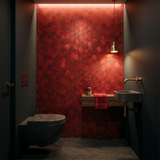 Hexagon Rood - wc sfeerfoto