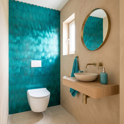 Arch Turquoise - wc sfeerfoto