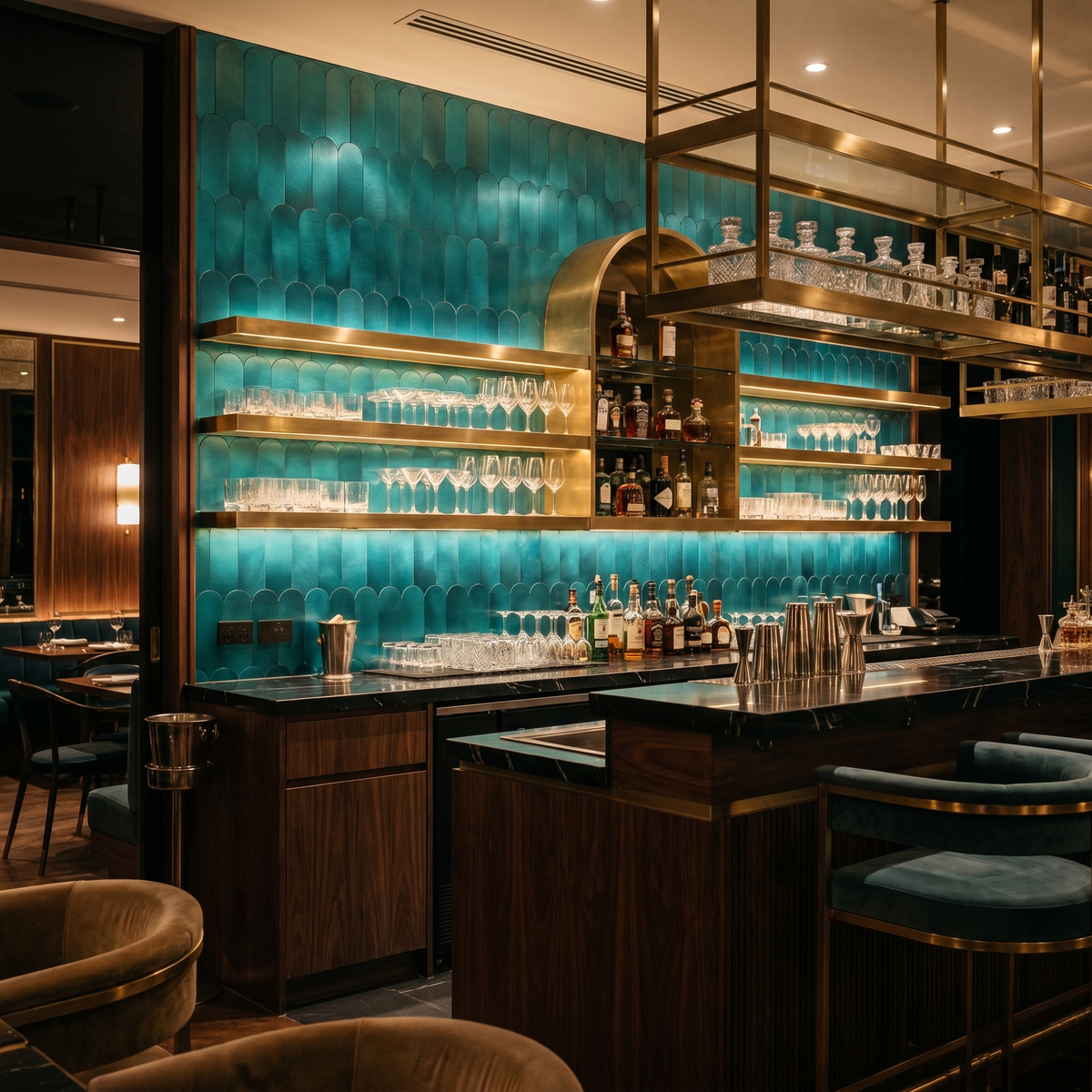 Arch Turquoise - bar sfeerfoto