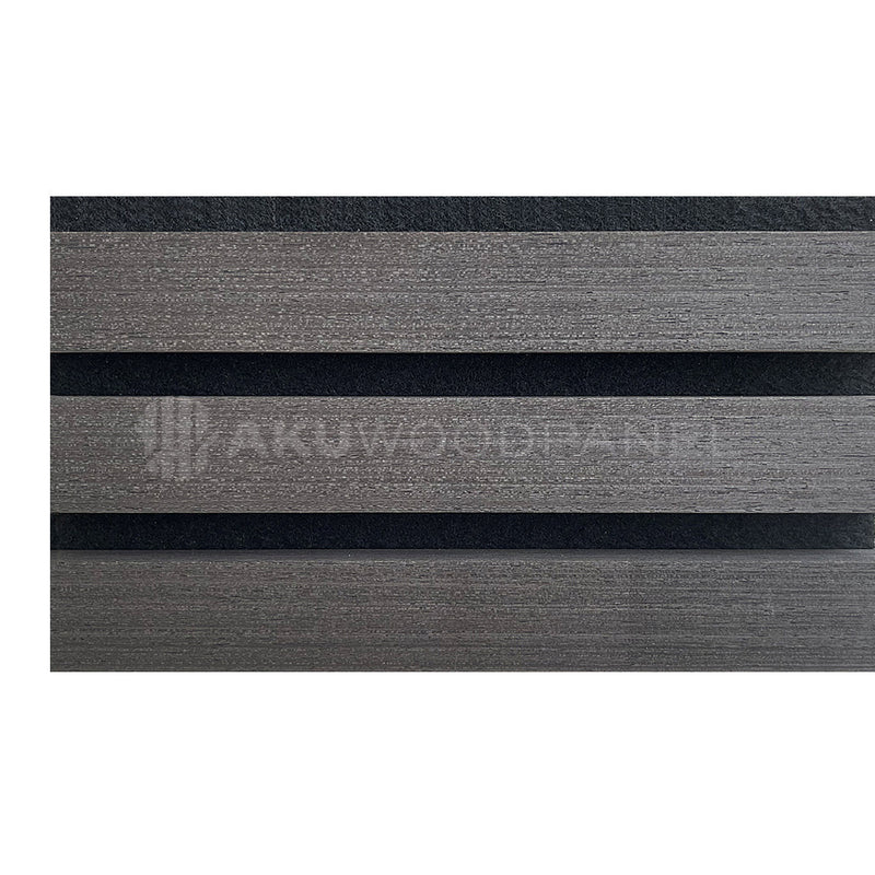 AkuPanel Antraciet-Hout-300cmx60cm