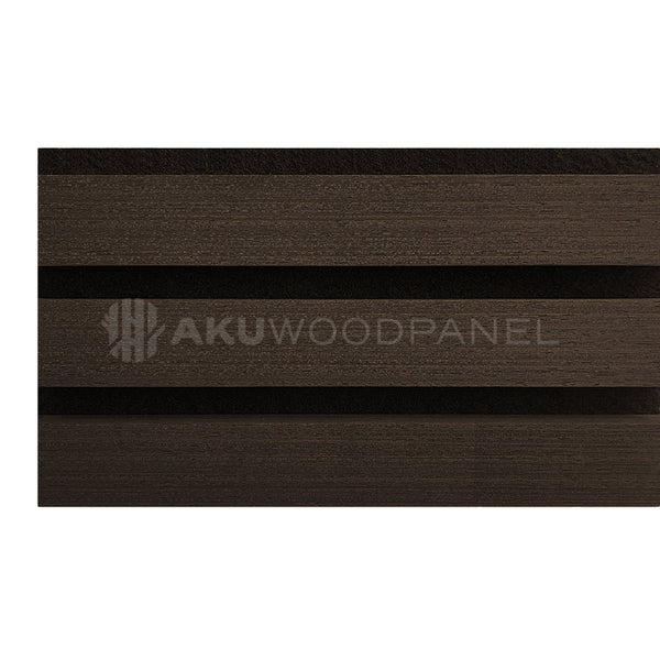 AkuPanel Donker Walnoot-Hout-300cmx60cm