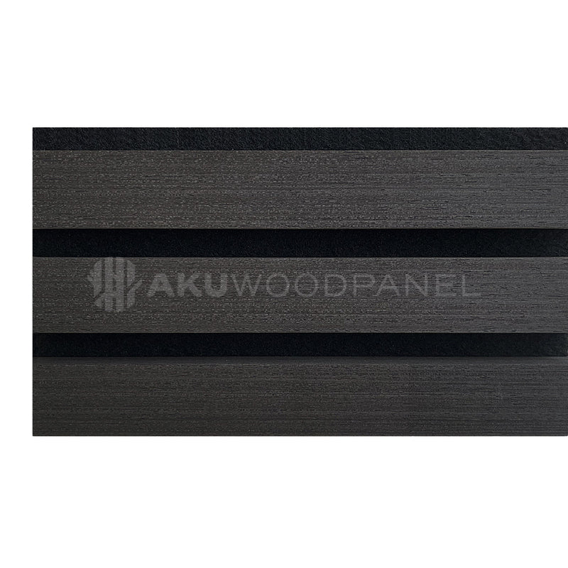 AkuPanel Zwart Eiken-Hout-300cmx60cm