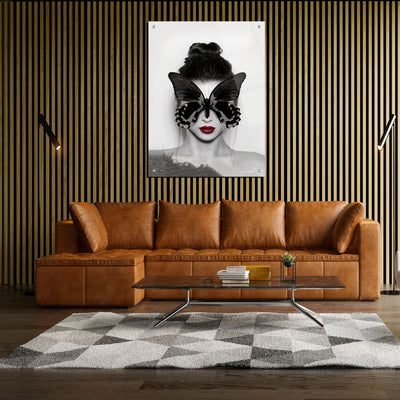 Canvas | Plexiglas Schilderij - Butterfly Dreams