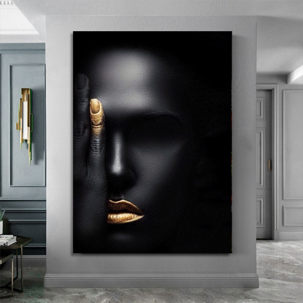 Canvas | Plexiglas Schilderij - Golden Beauty