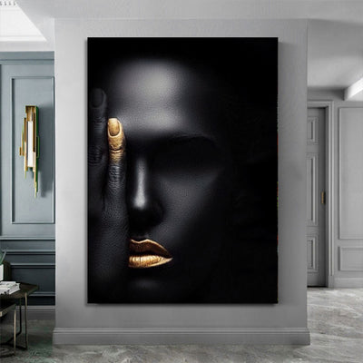 Canvas | Plexiglas Schilderij - Golden Beauty