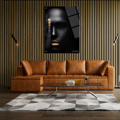 Canvas | Plexiglas Schilderij - Golden Beauty
