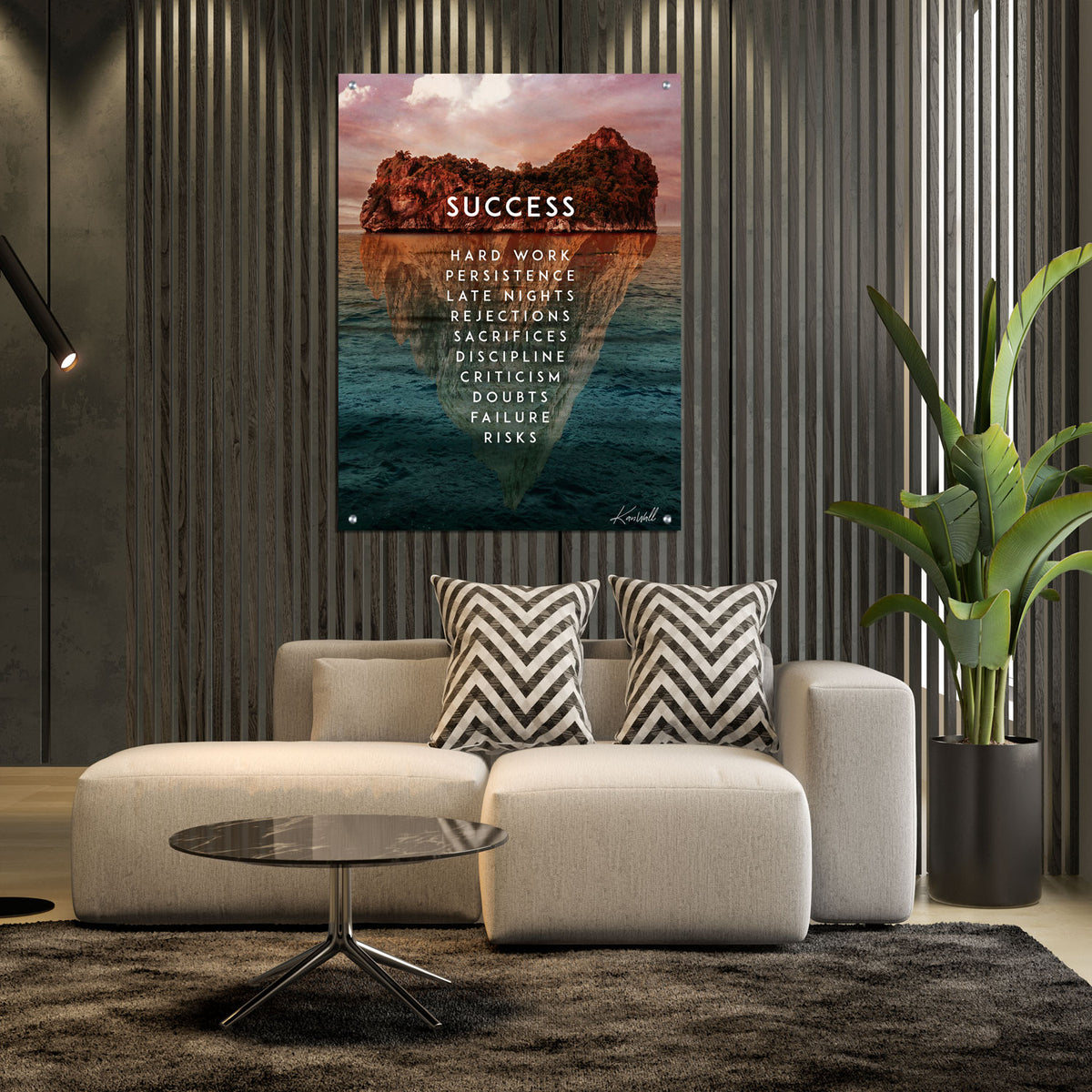 Canvas | Plexiglas Schilderij - Succes