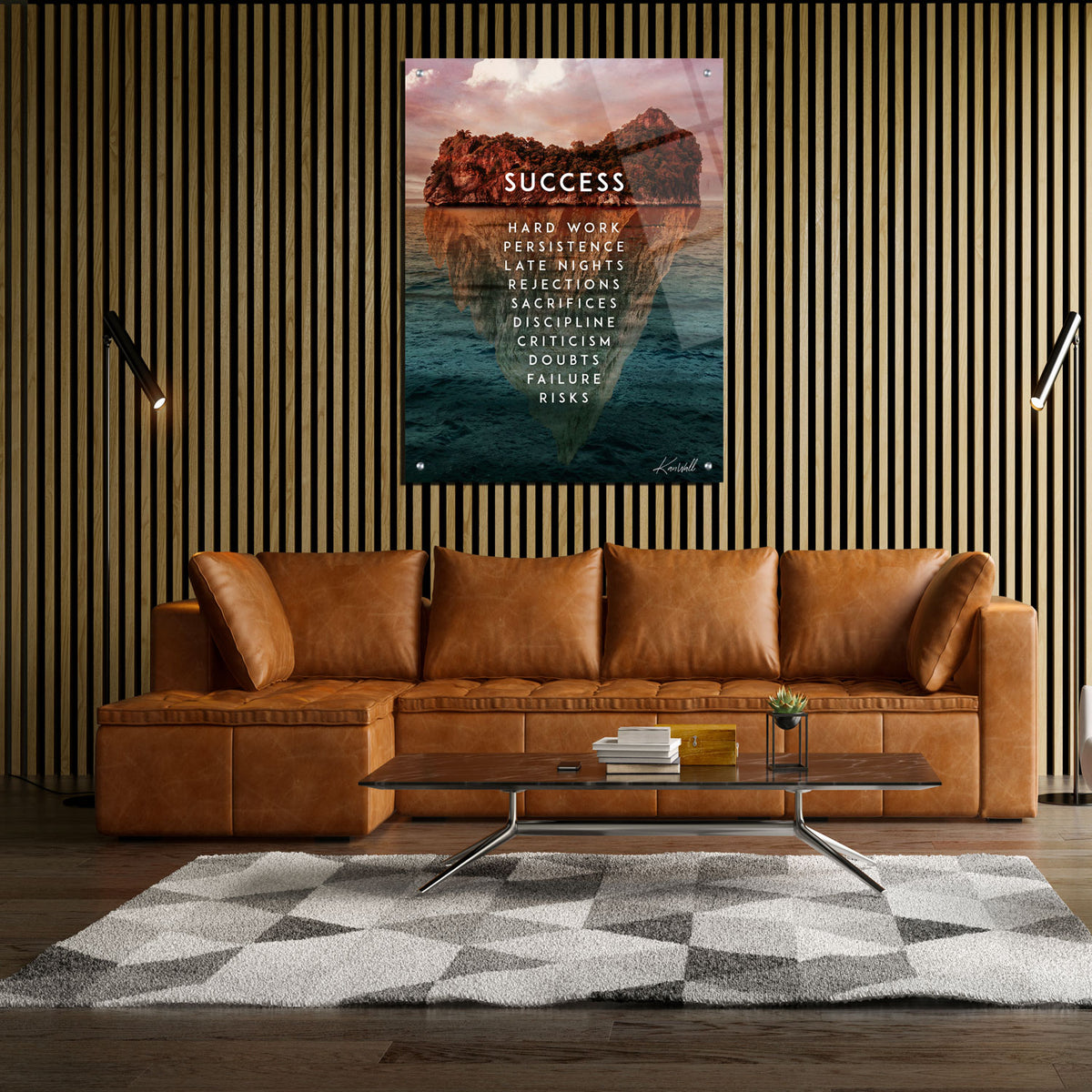Canvas | Plexiglas Schilderij - Succes